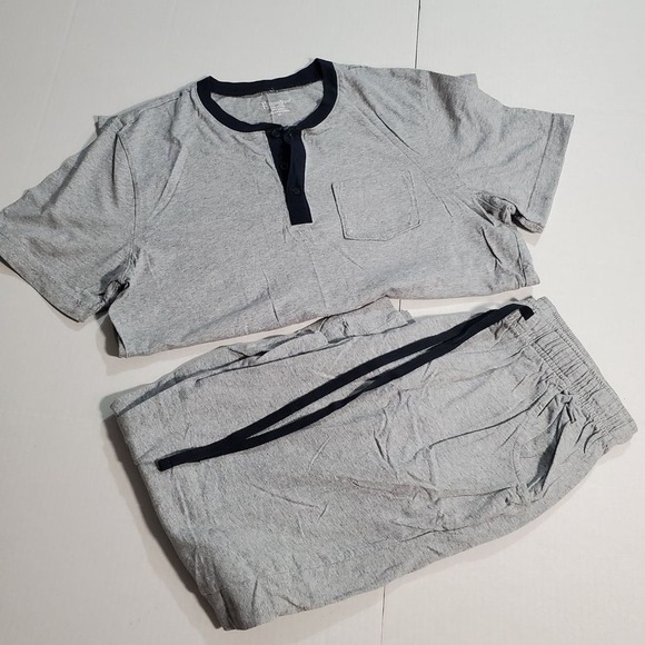 Pajamagram Other - PAJAMAGRAM. Men pajama set, ringer tee‎ with gray jogger pant pj-men.  SKU# A-98